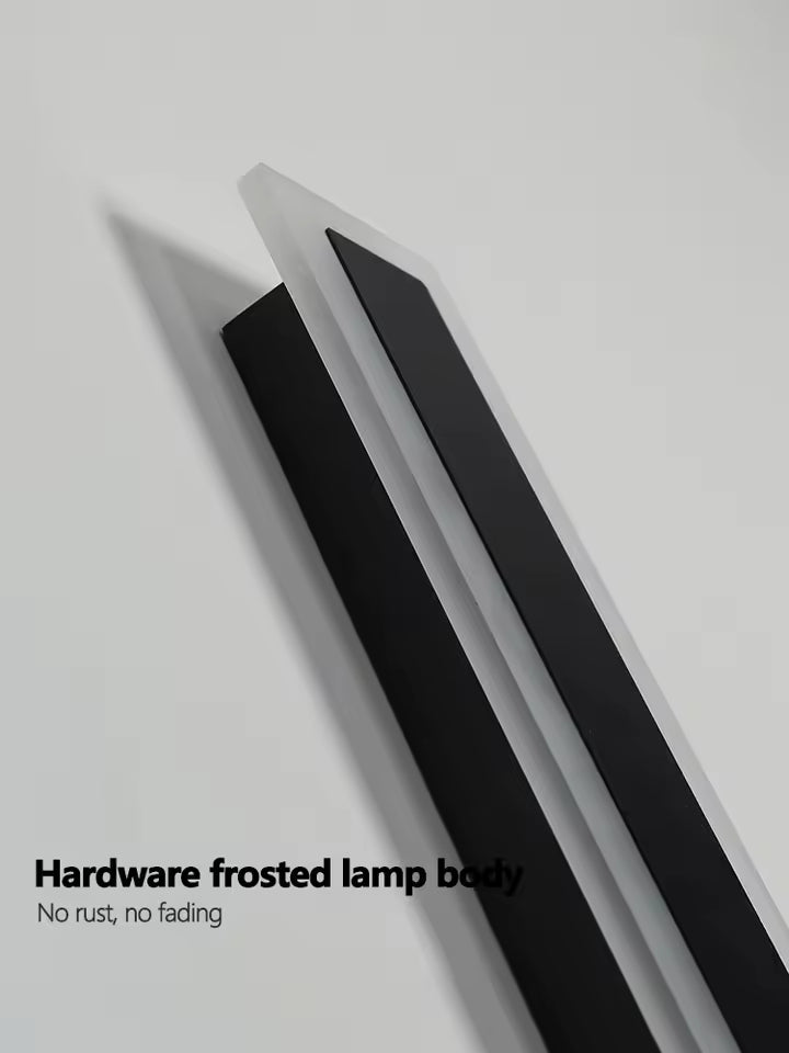 GlobalGoodsBox™ Minimalist Outdoor Waterproof LED Wall Lamp – IP65 Aluminum Light for Garden, Porch, Facade
