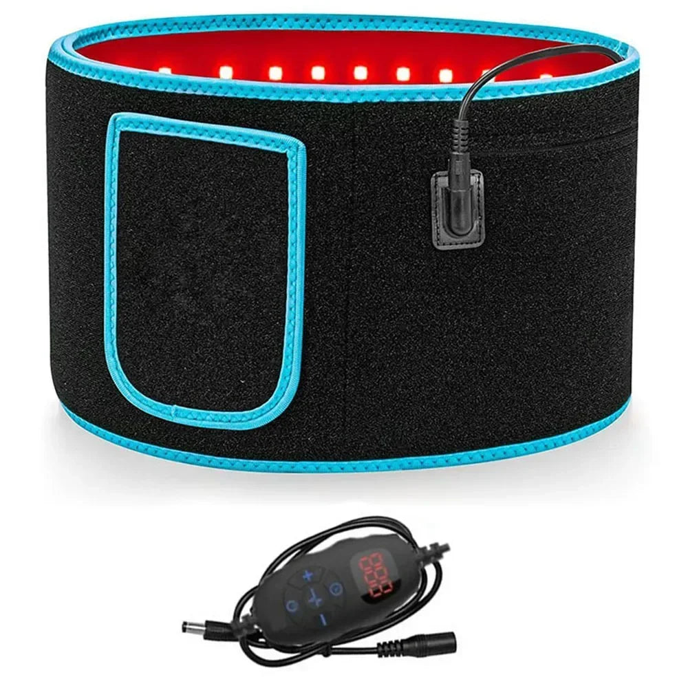 Red Belt™ Infrared LED Therapy Belt for Pain Relief & Slimming