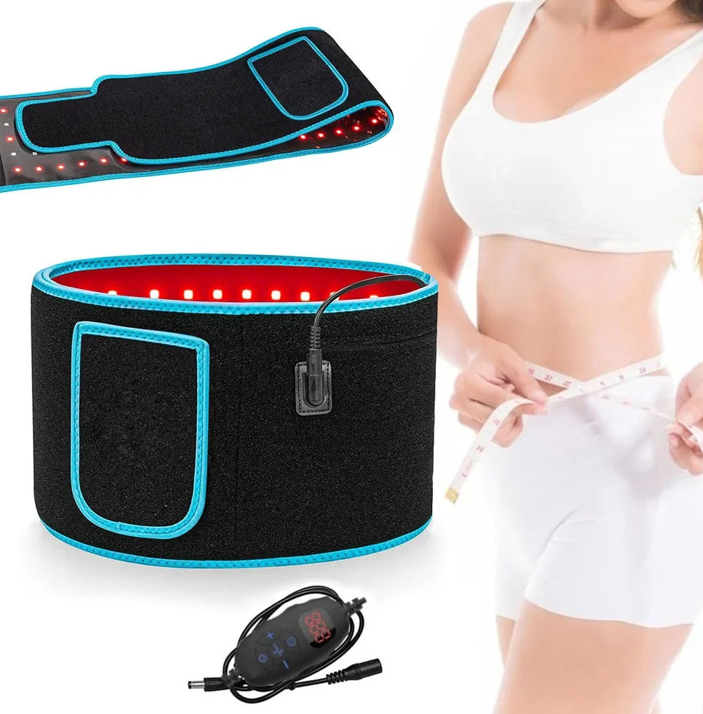 Red Belt™ Infrared LED Therapy Belt for Pain Relief & Slimming