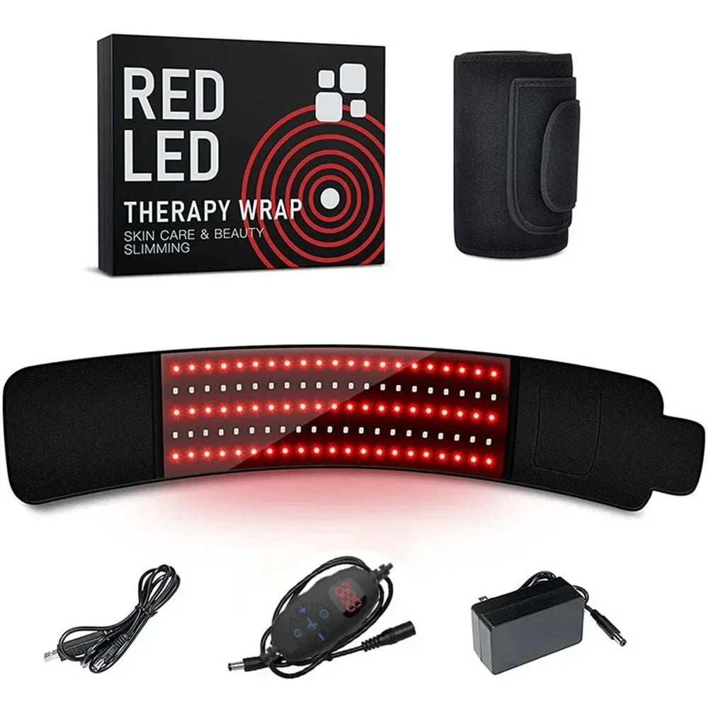Red Belt™ Infrared LED Therapy Belt for Pain Relief & Slimming