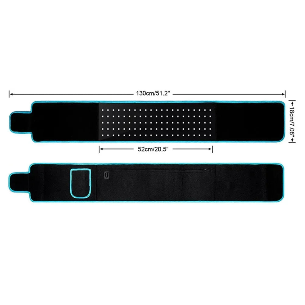 Red Belt™ Infrared LED Therapy Belt for Pain Relief & Slimming