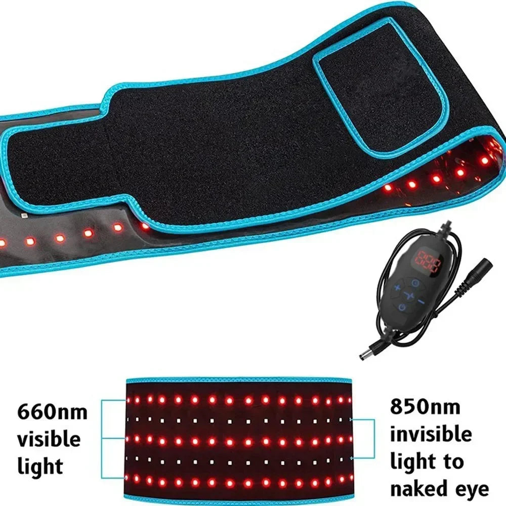 Red Belt™ Infrared LED Therapy Belt for Pain Relief & Slimming